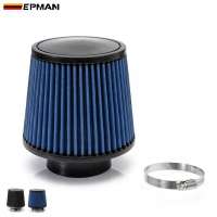 AUTOFAB Air Filter 3" 76mm Air Intake Filter Height High Flow Cone Cold Air Intake Performance For Toyota corolla AF-AF001ADS