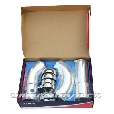 3 Inch Universal Sport Car Aluminum Air Filter Pipe Kit